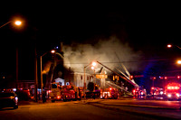 12/27/2013 4th alarm church fire, 4400-blk. Loch Raven Blvd. Northwood