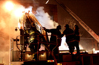 1/24/2013 3rd alarm building fire, 800-blk. N. Calvert Street, Mt. Vernon