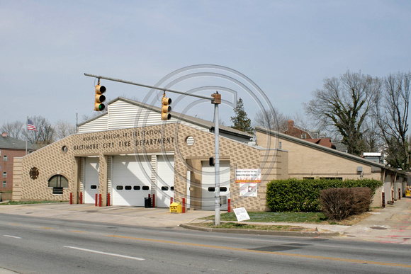 Squad Co.40, Truck Co.12, Battalion 5 "Forest Park" 3906 Liberty Heights Ave. built 1991