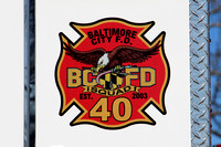 Squad Co.40 Truck Co.12 Batt.Chief 5 "Forest Park" 3906 Liberty Hgts Ave.