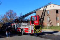 11/23/2015 1 alarm apartment fire, Timber Creek Court, ESSEX