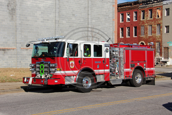 Engine Co.8 "Sandtown-Winchester" 2018 Pierce Enforcer 1500/500